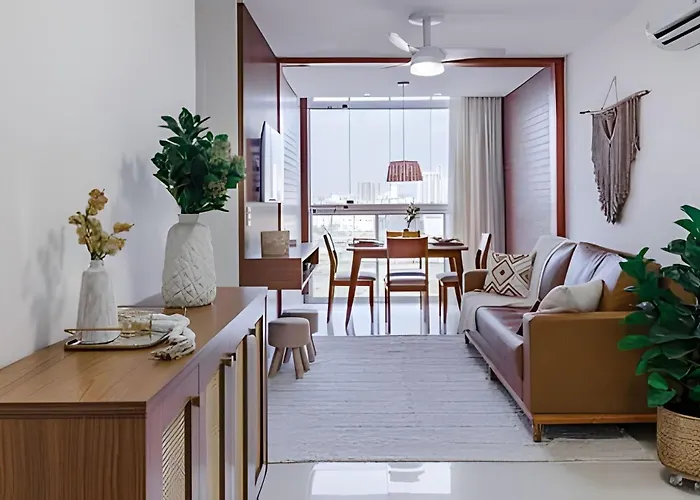 Aconchego Boho | Vista Jockey, Lazer E Praia